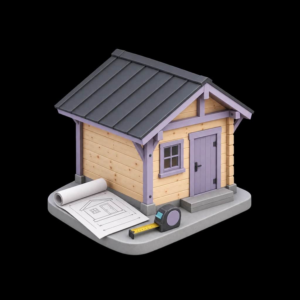 Cabane en bois : taille et budget